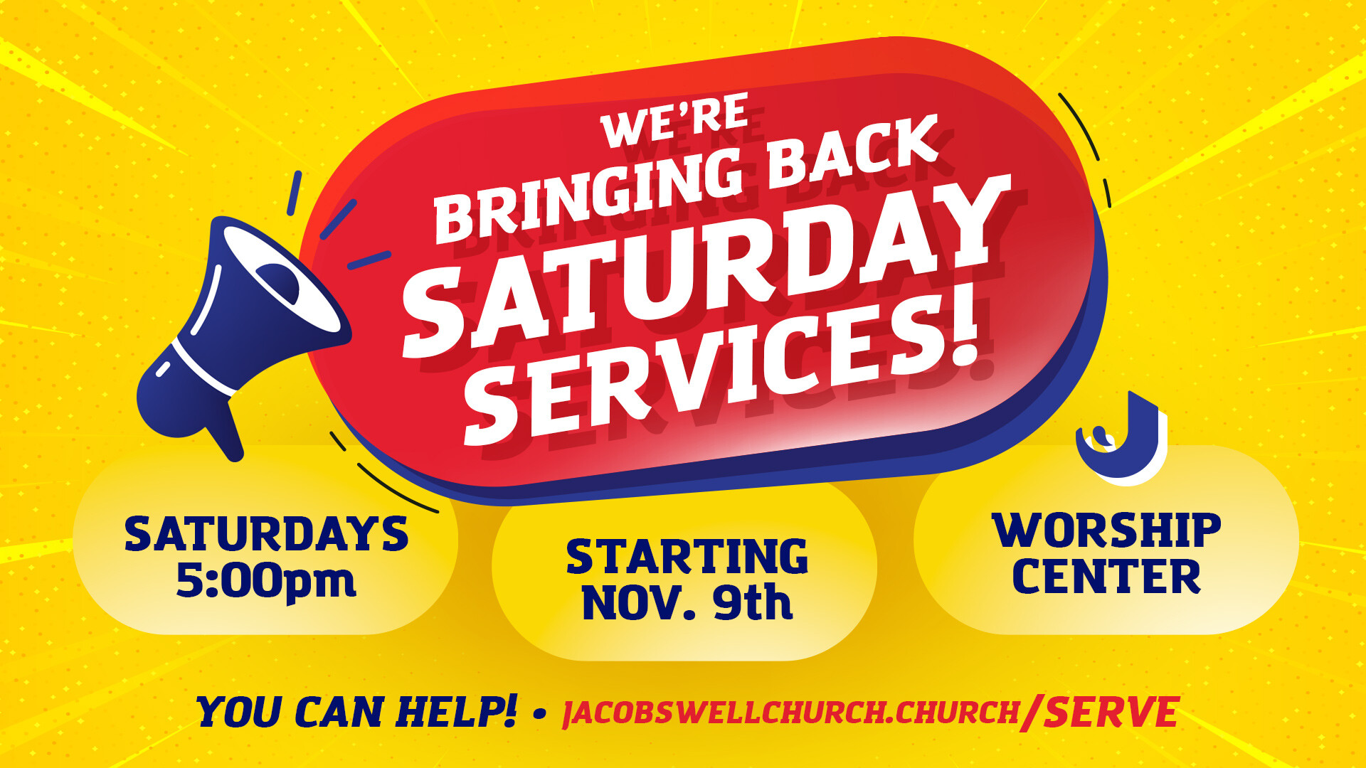 Saturday Services