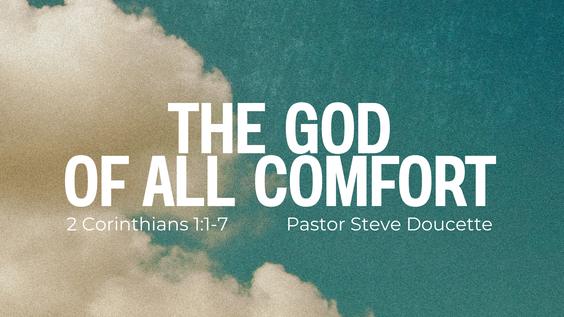 The God Of All Comfort episode artwork
