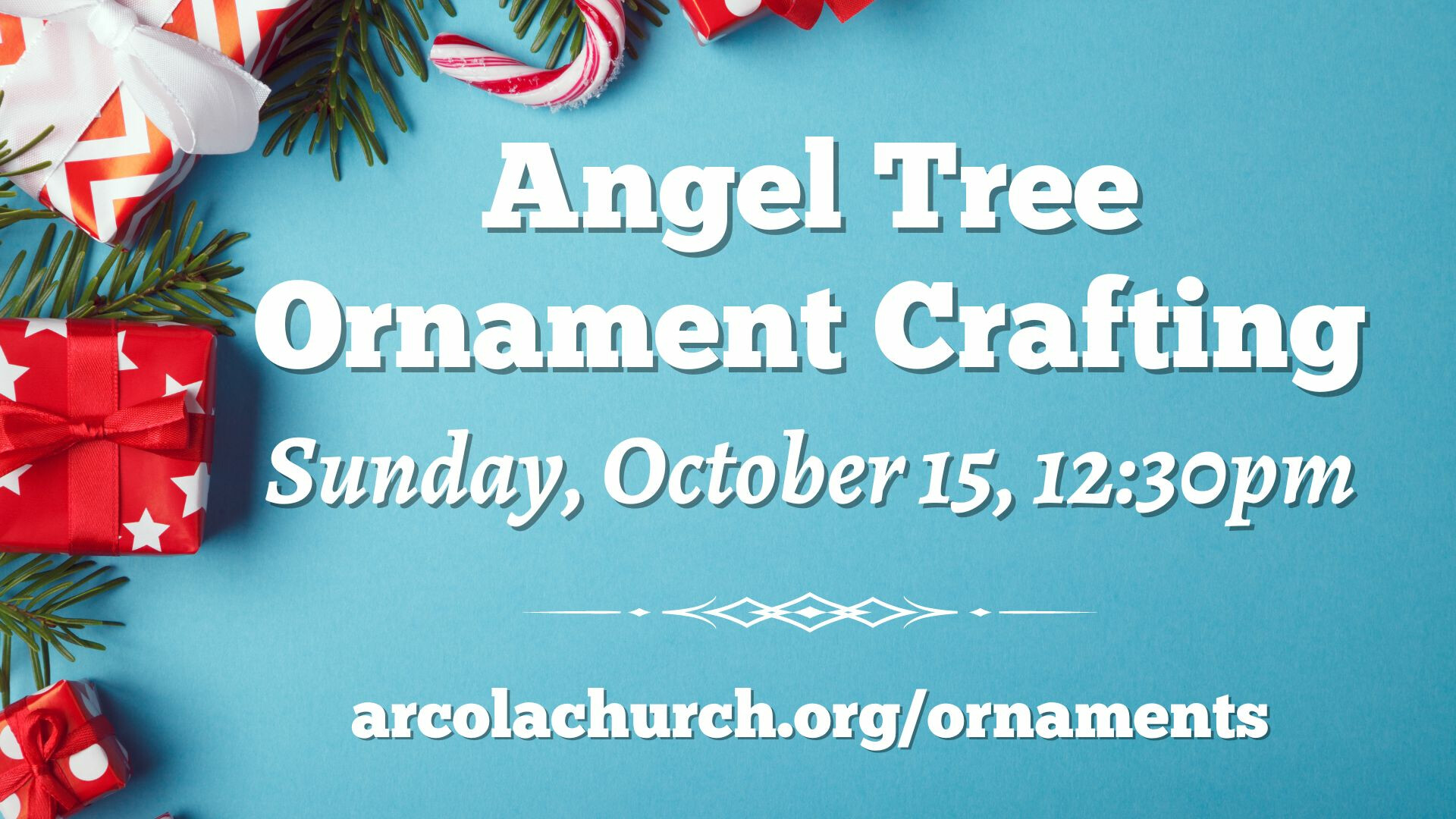 Angel Tree Ornament Crafting | Arcola United Methodist Church