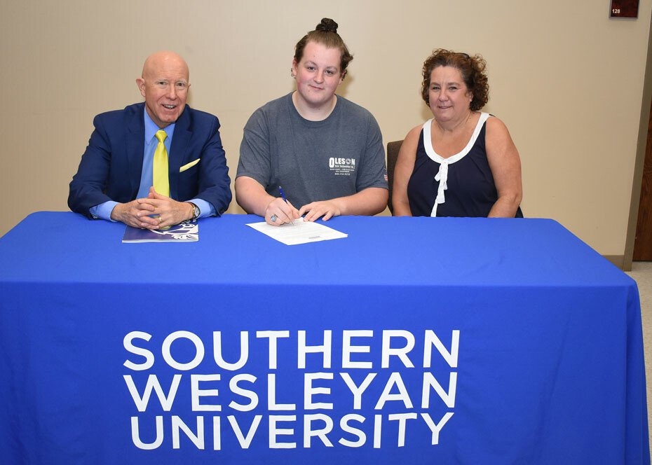 North Stanly’s Whitley receives SWU ensemble scholarship