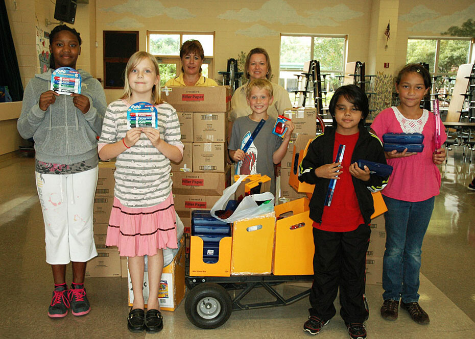 SWU donates supplies to James M. Brown Elementary