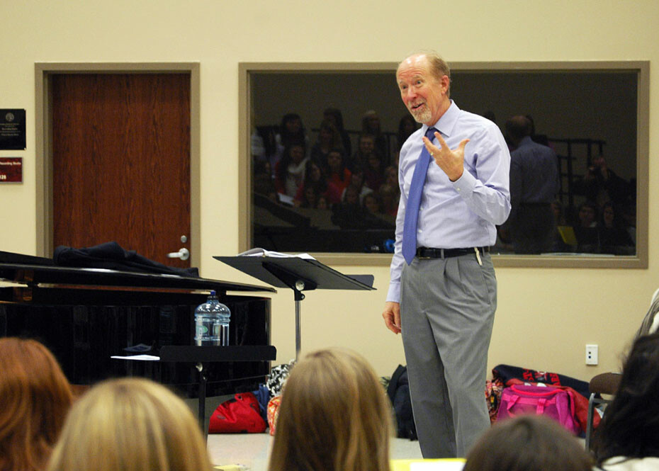 SWU hosts high school choral clinic  