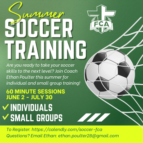 FCA Summer Soccer Training 