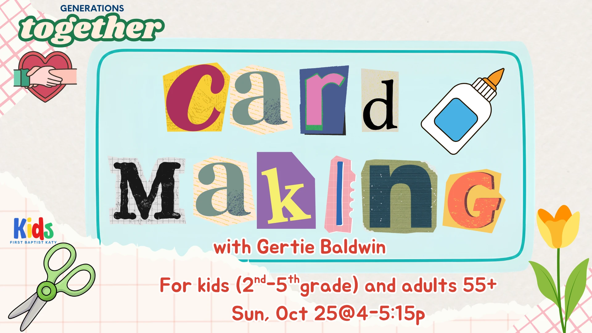Generations Together - Card Making
