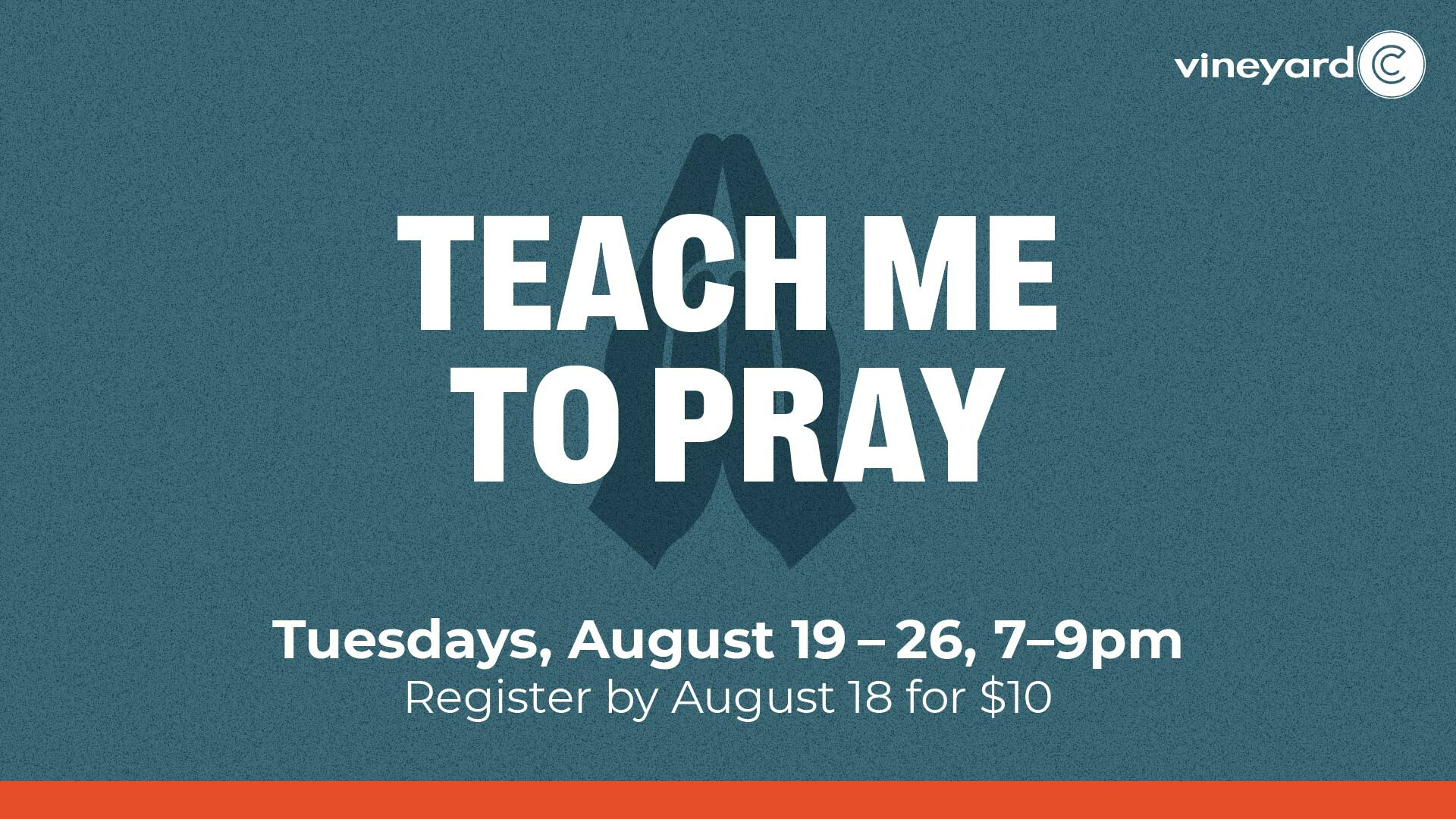 Teach Me to Pray 