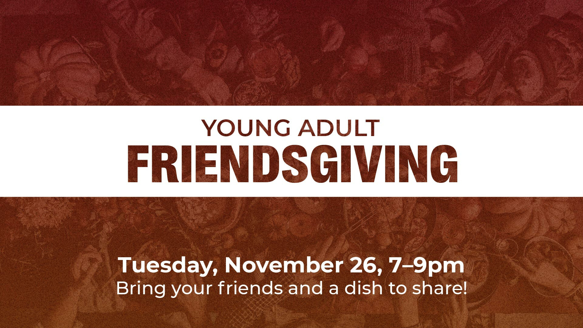 Young Adult Friendsgiving