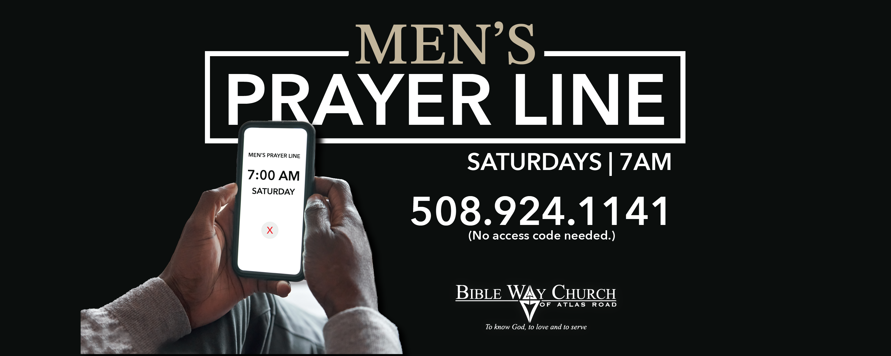 Men's Prayer Line