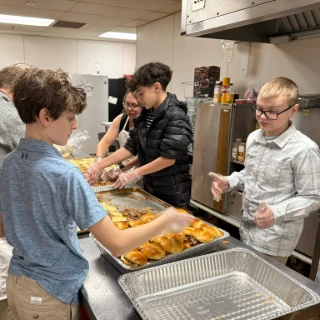 Youth cooking