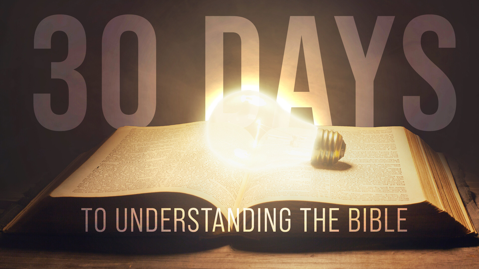 30 Days to Understanding the Bible