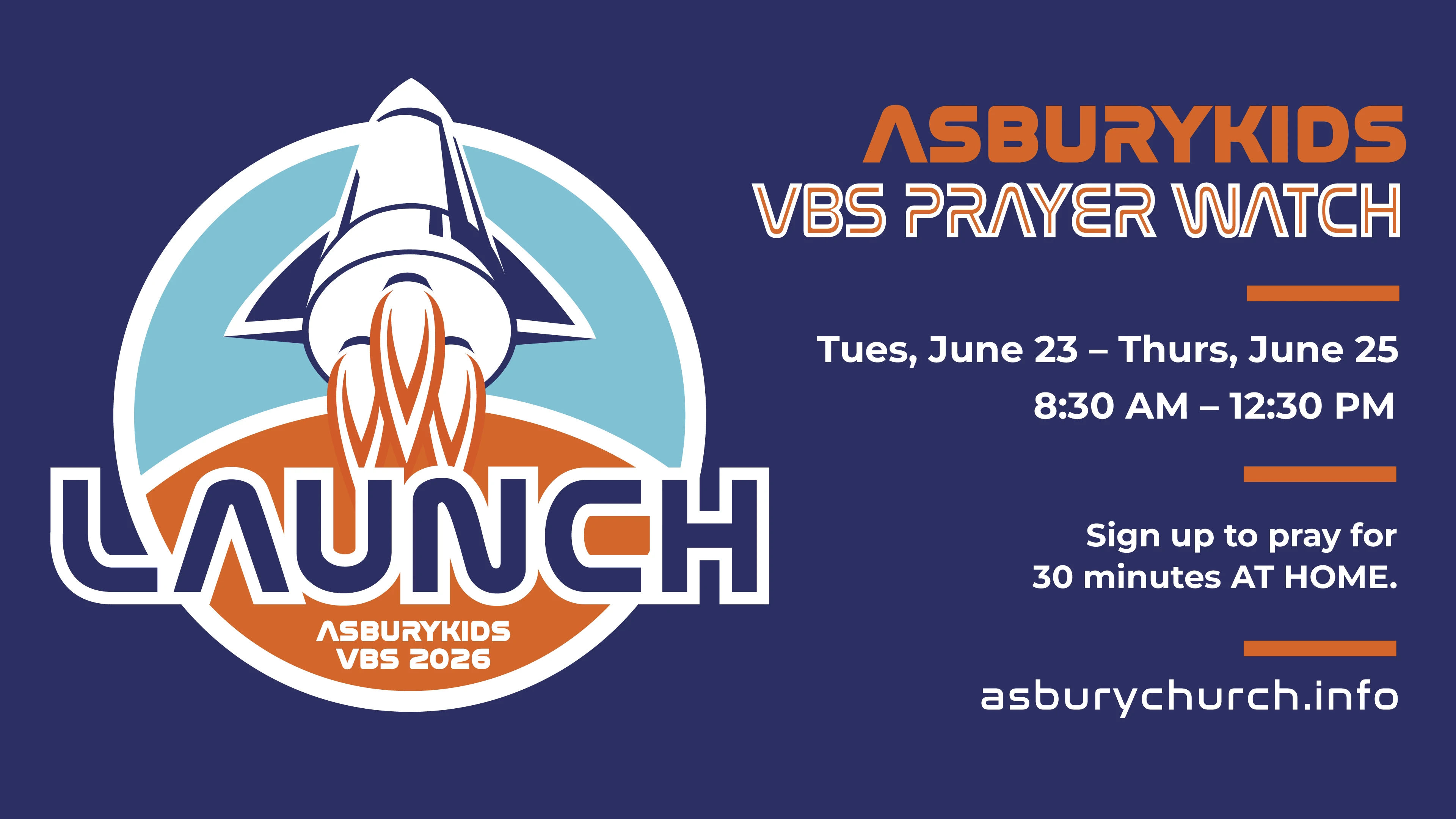 VBS Prayer Watch 2026