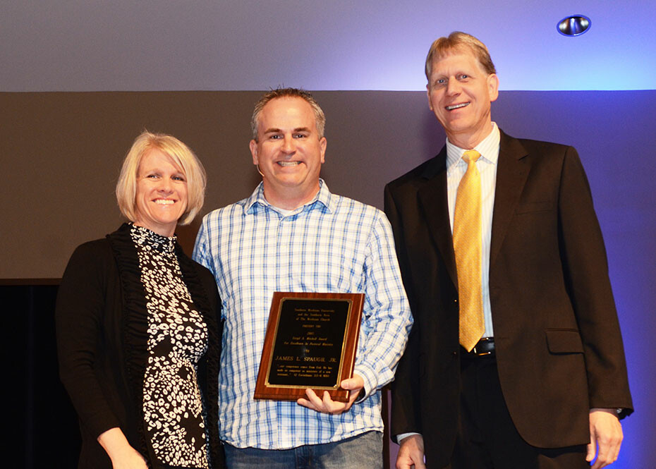 Spaugh receives Mitchell Award