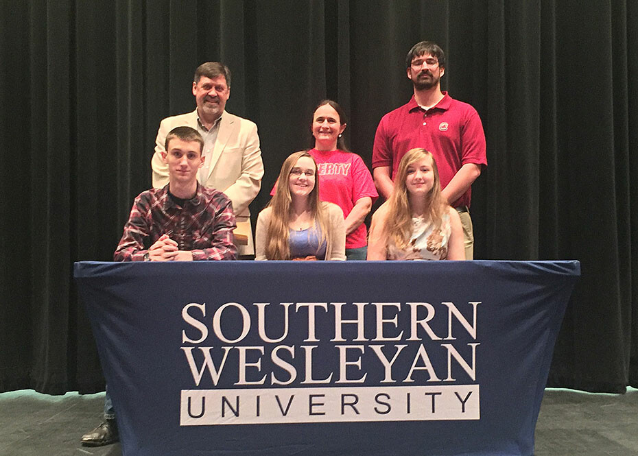 Three from Liberty High receive SWU music scholarship