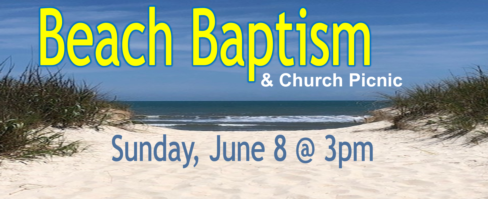 Beach Baptism 6-8-25 Web Banner