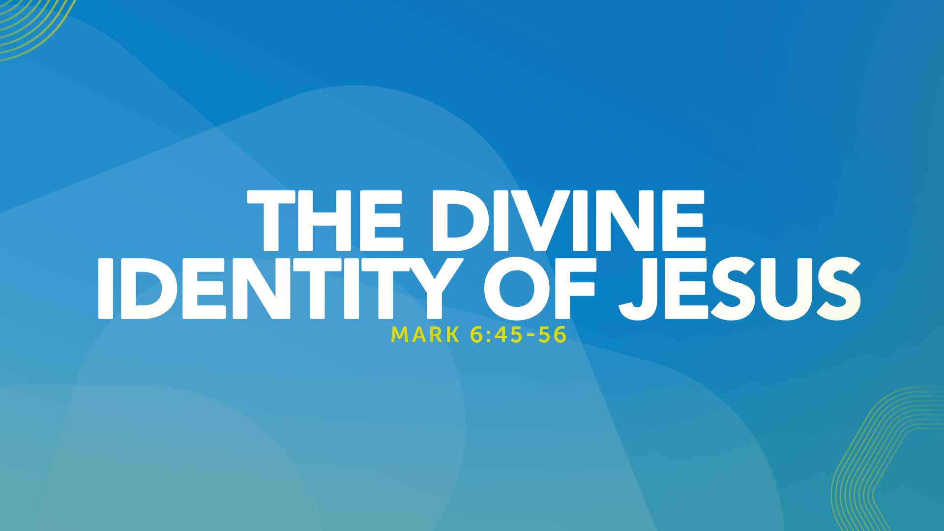 The Divine Identity of Jesus - MAR032 (Audio) episode artwork