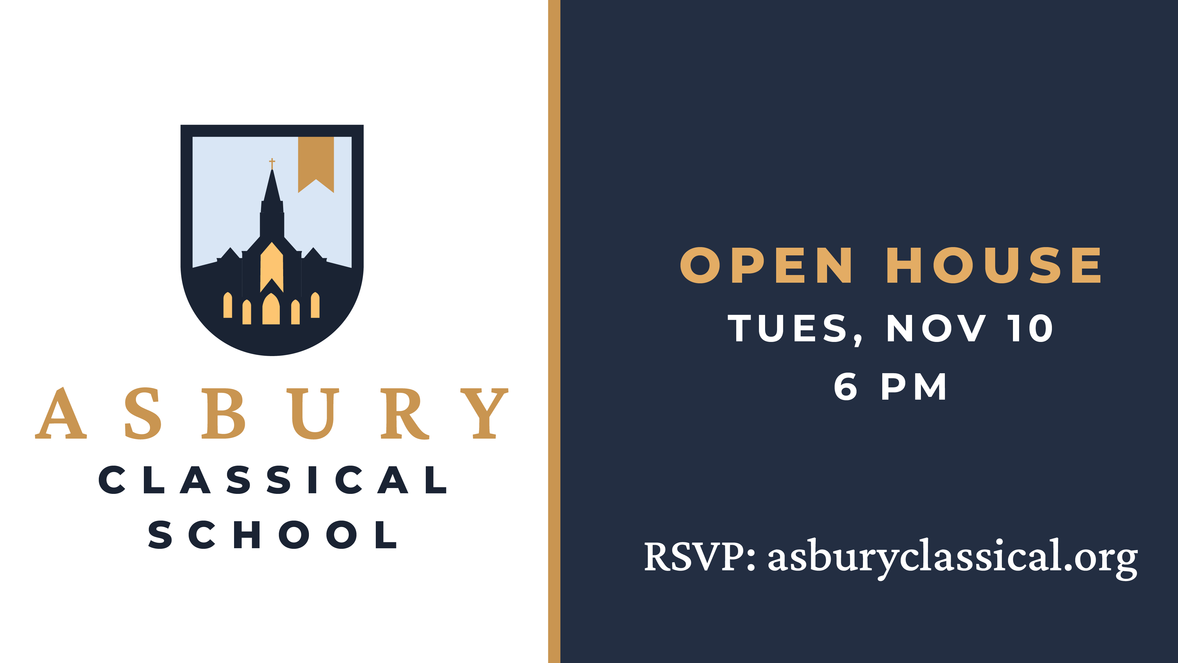 Asbury Classical School Open House