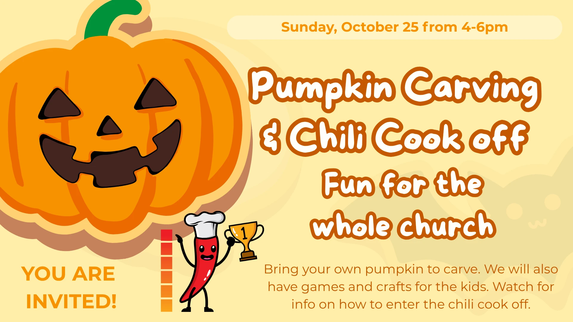 Pumpkin Carving and Chili Cook off