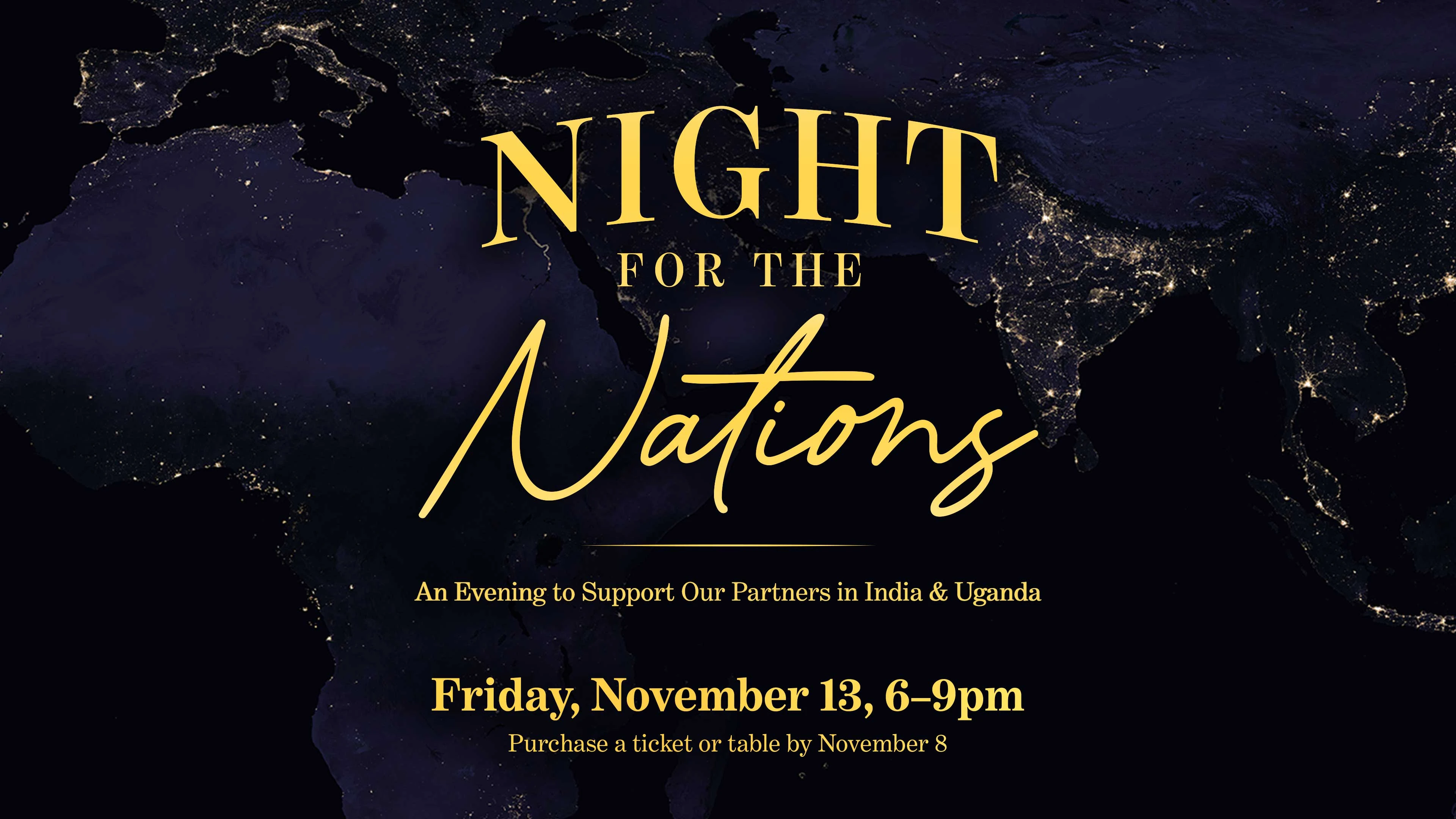Night for the Nations Benefit