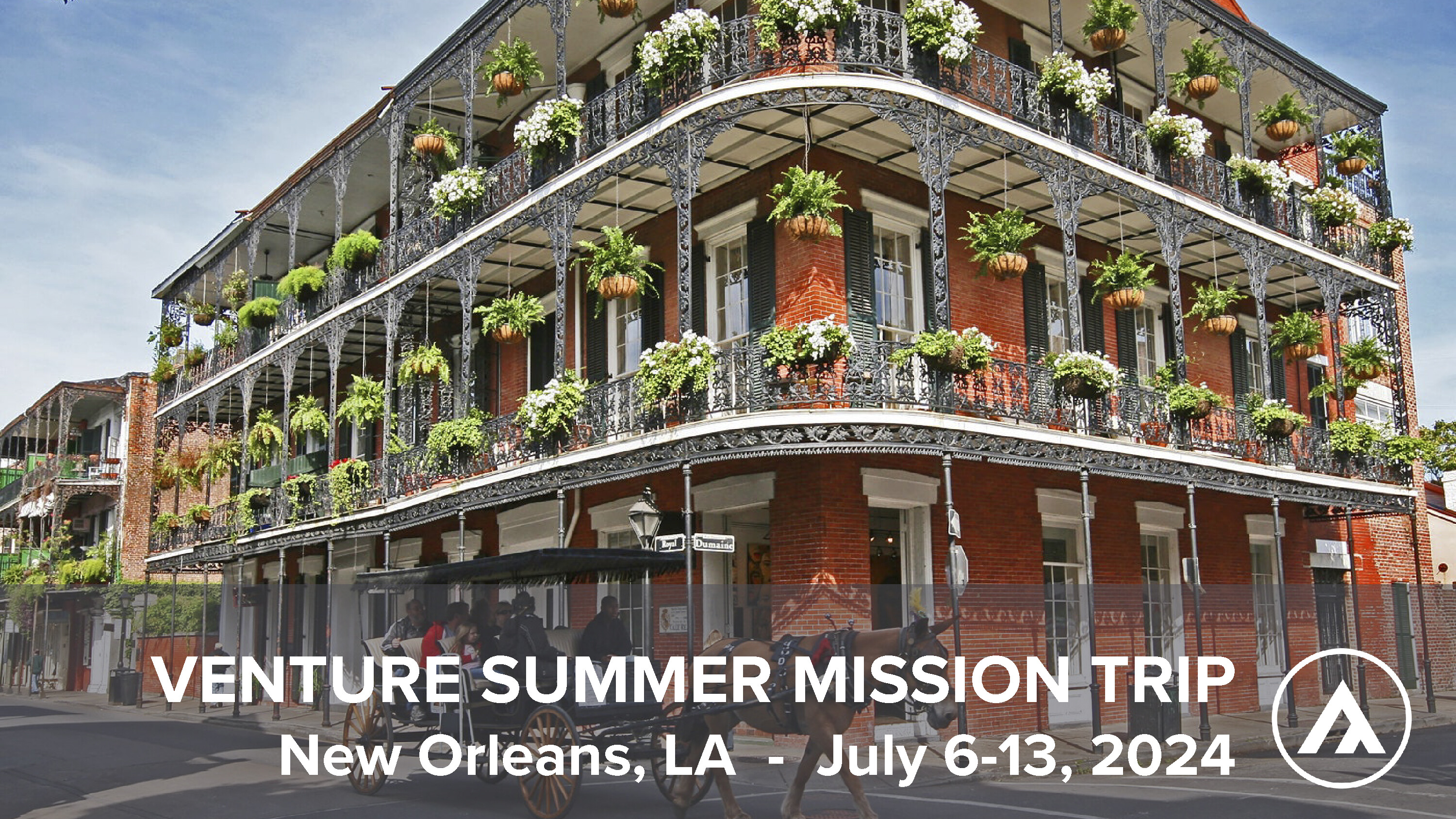 Venture Mission Trip 2024 - New Orleans