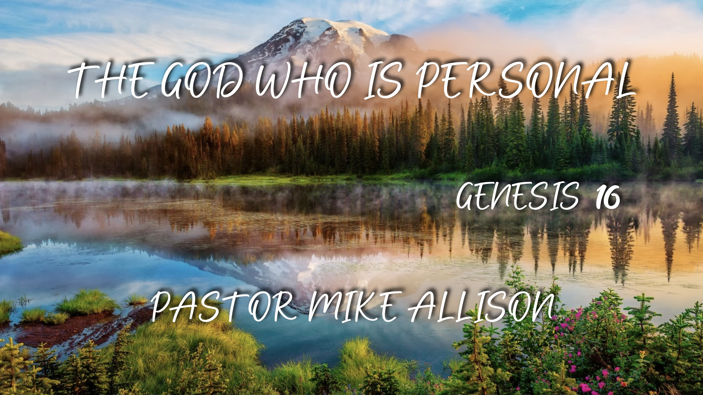 TheGod Who Is Personal