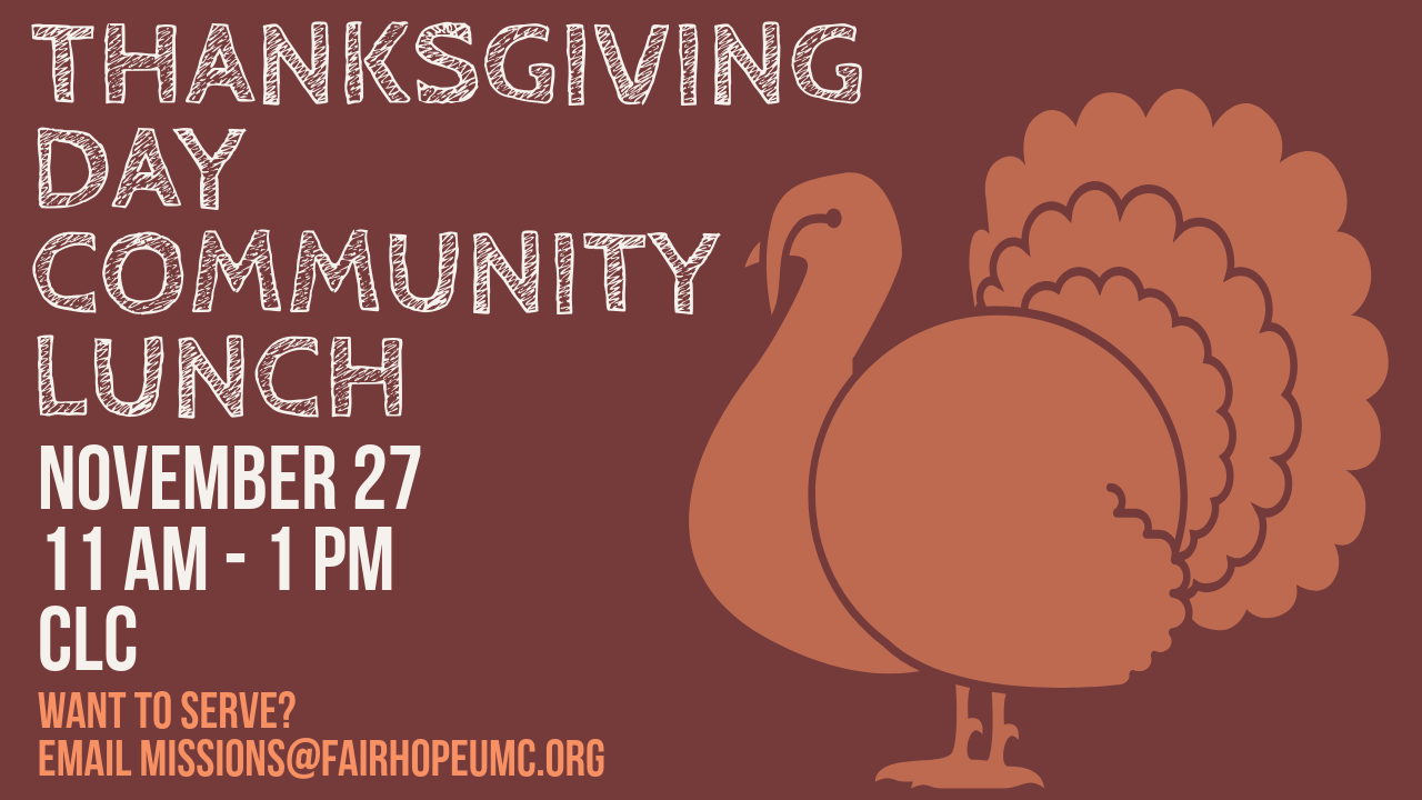 Thanksgiving Day Community Lunch