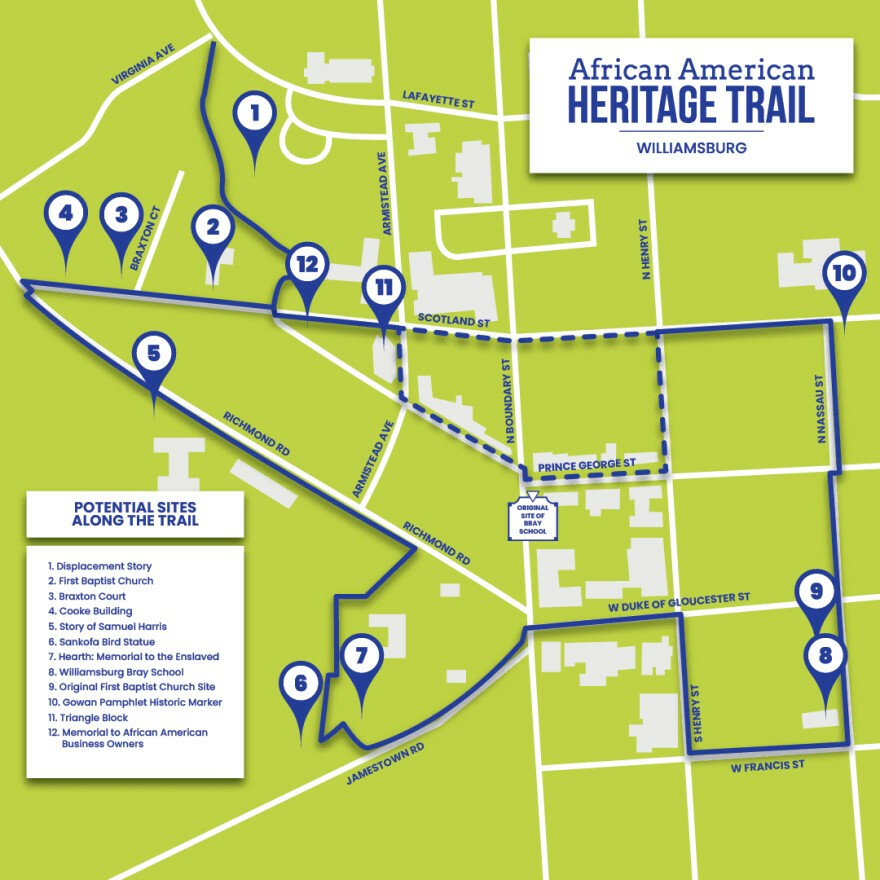 Williamsburg African American Heritage Trail