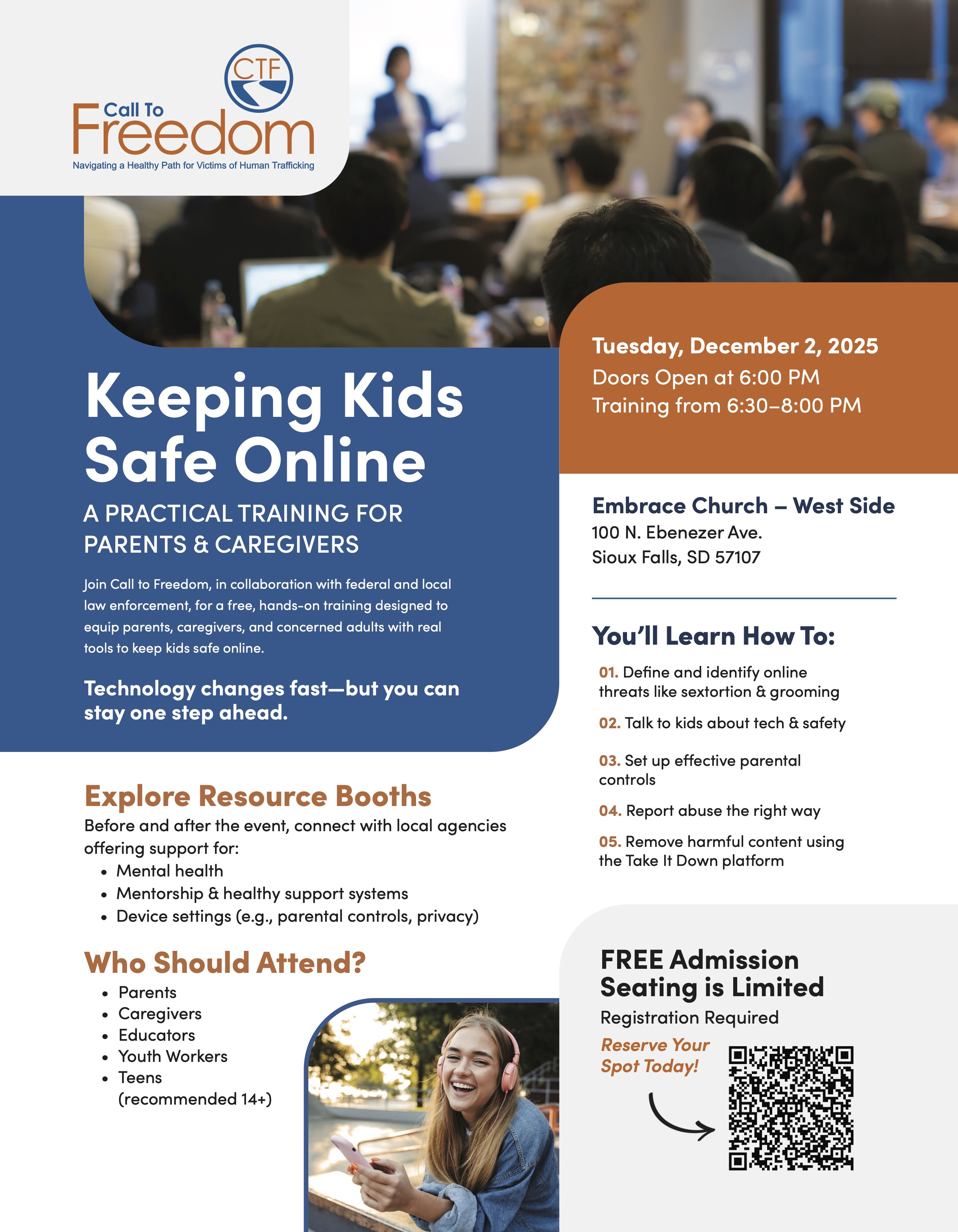 Keeping Kids Safe Online | A Call To Freedom Event