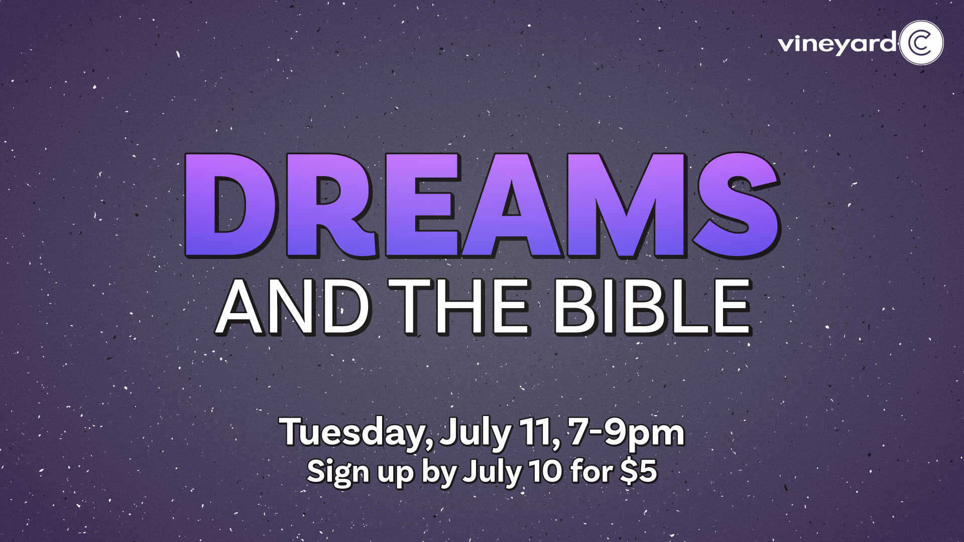 Dreams & The Bible