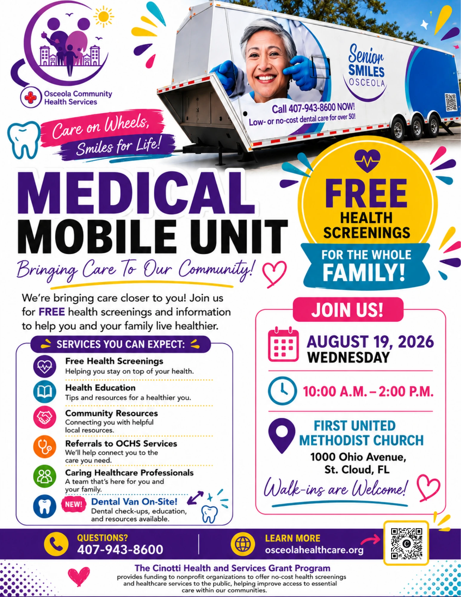 Mobile Medical Unit on site