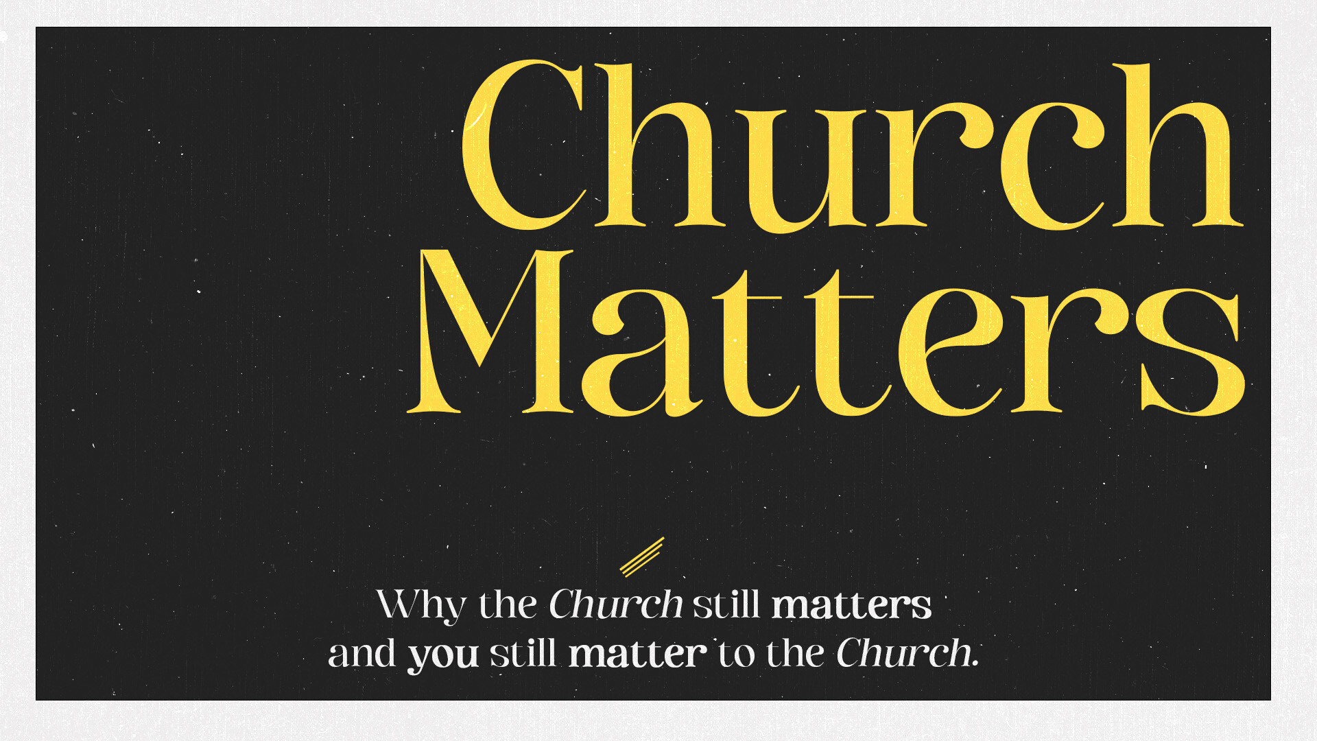 Sherwood Oaks Christian Church Sermons