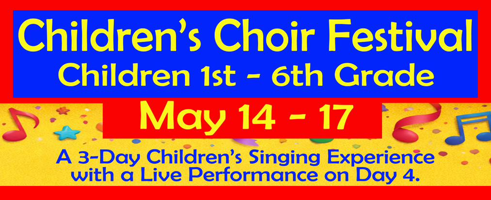 Children's Choir Festival May 2026