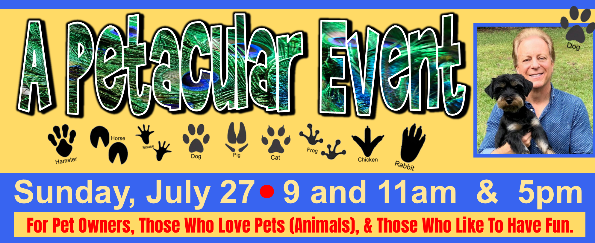 Petacular Even Web Banner 7-27-25