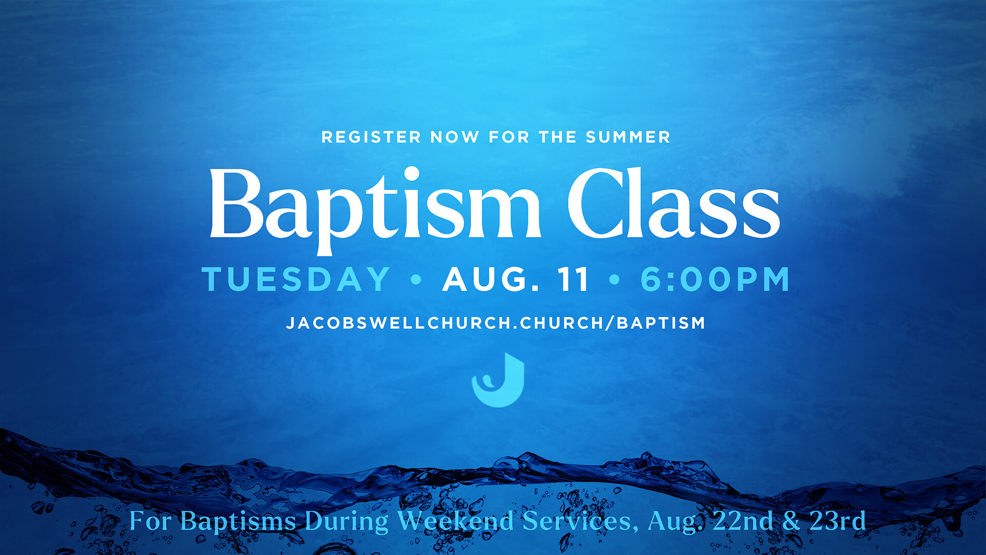 Baptism Class