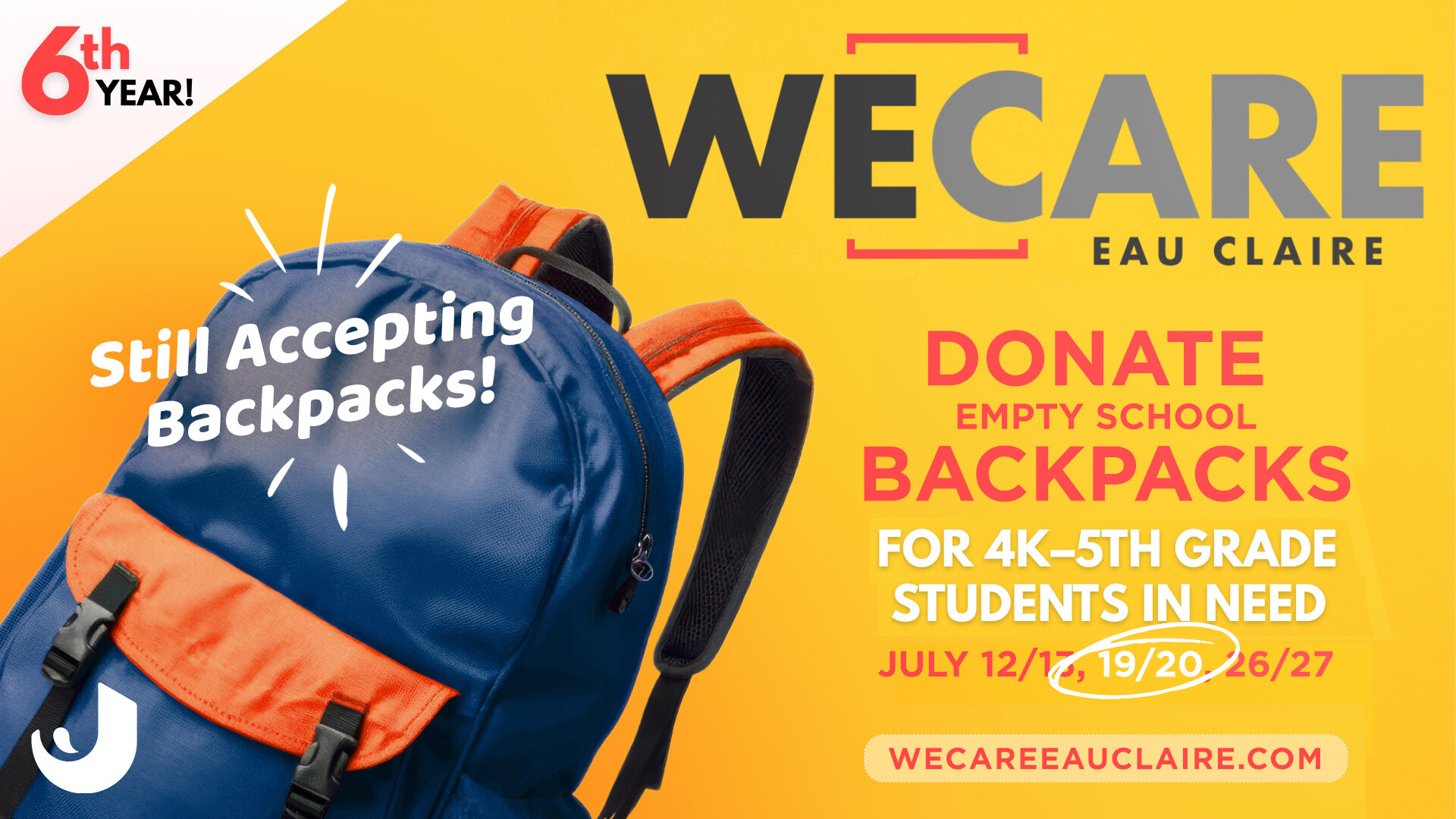 Still Accepting Backpacks