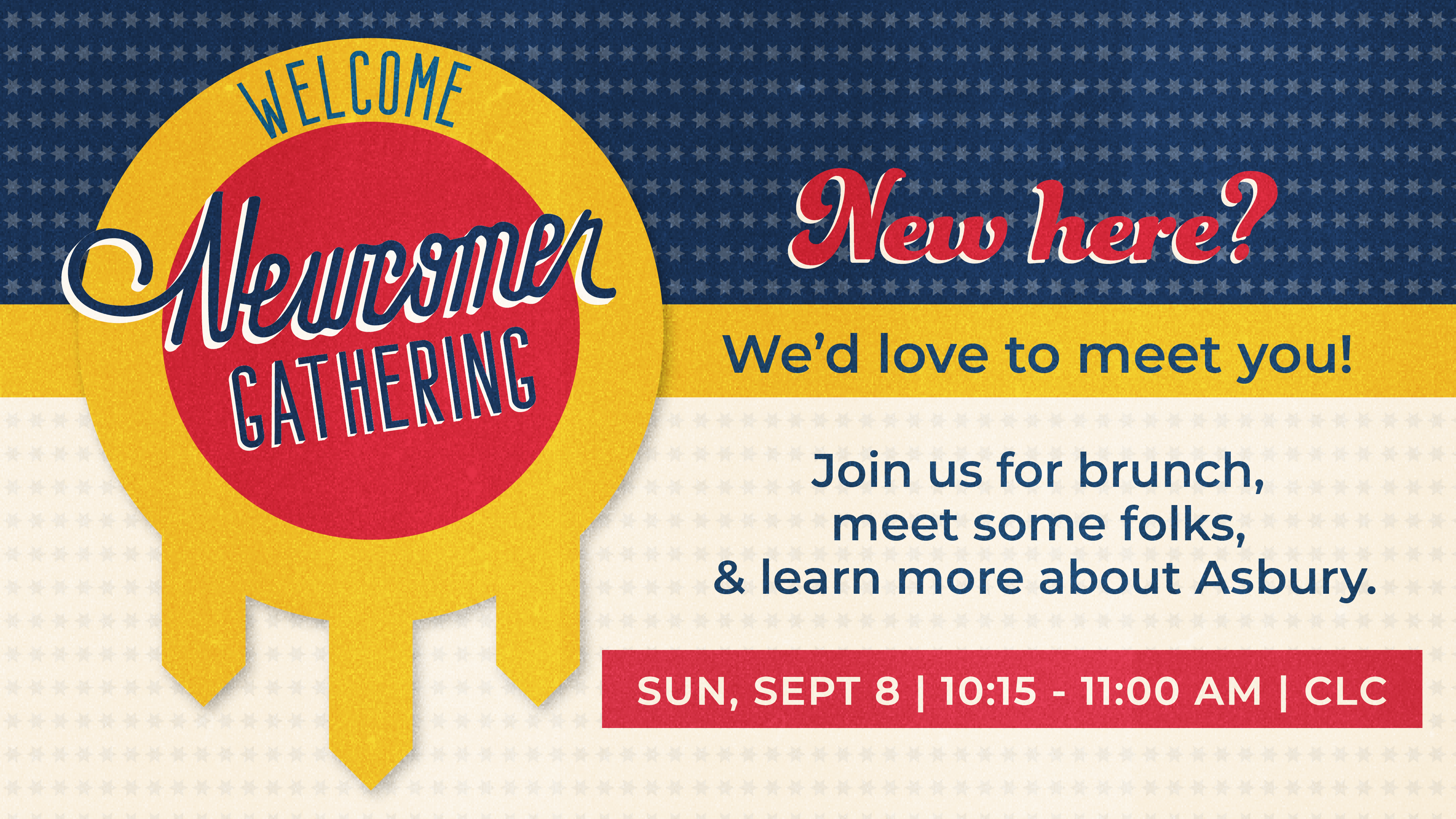 Newcomer Gathering