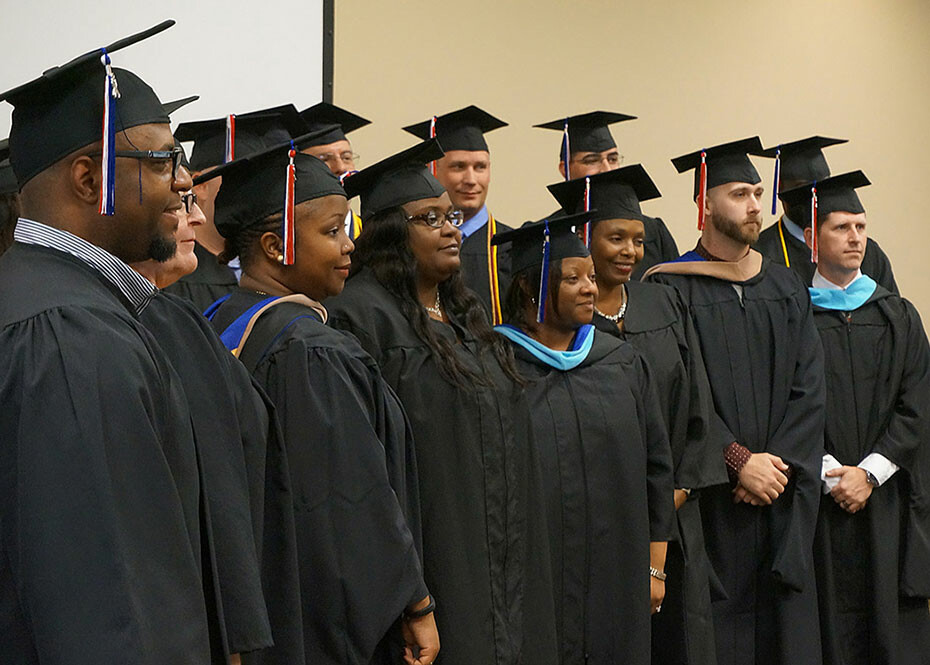 December 2015 graduates receive degrees