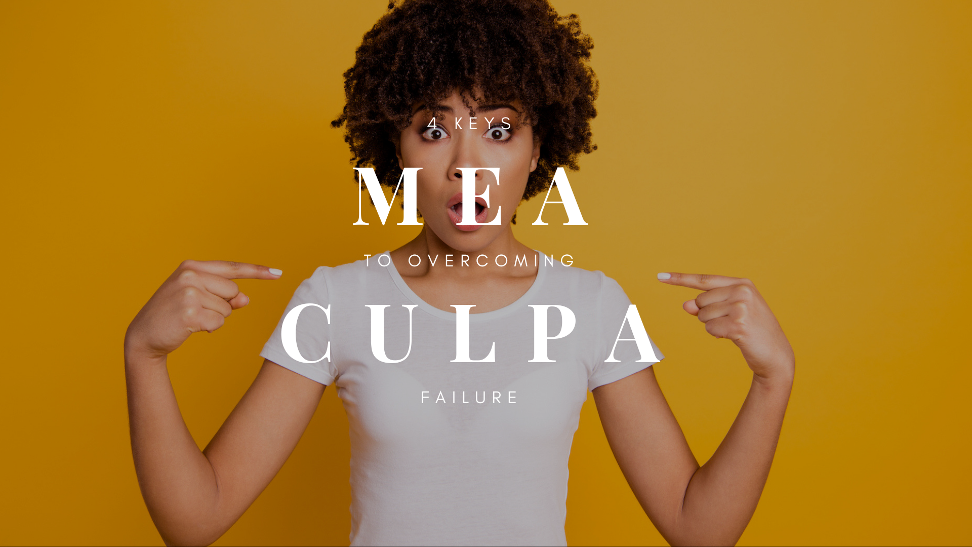 Women's Bible Class: Mea Culpa-4 Keys to Overcoming Failure
