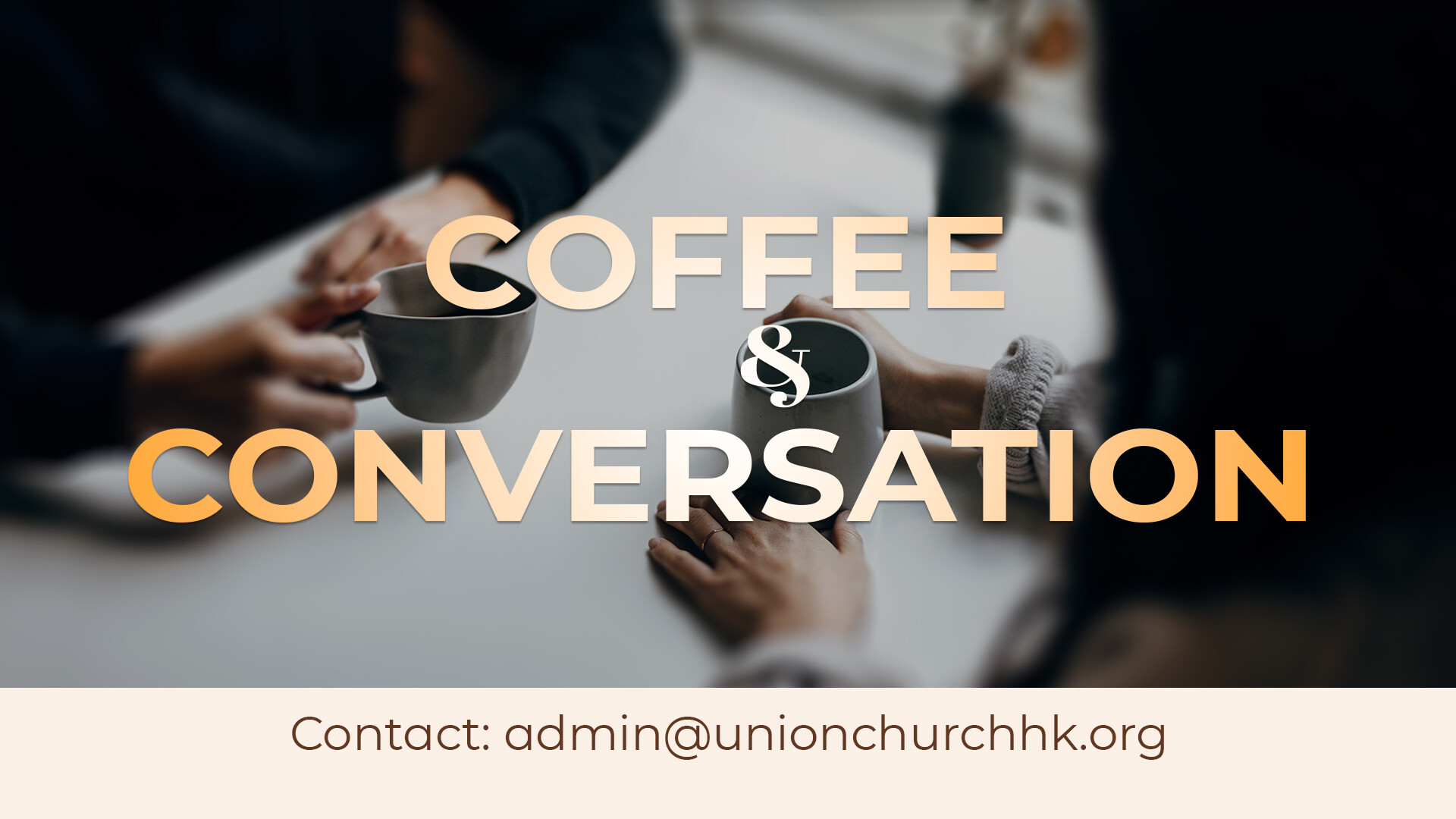 Coffee and Conversation
