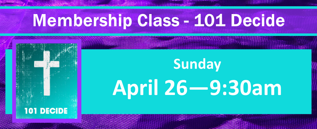 GT Class 101 Web Banner April 2026