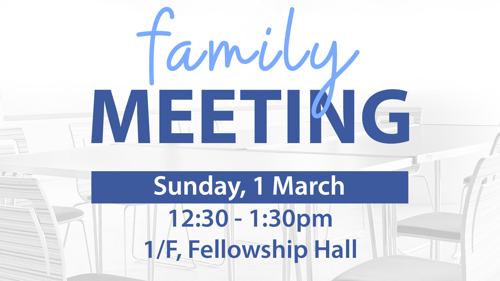 Church Family Meeting