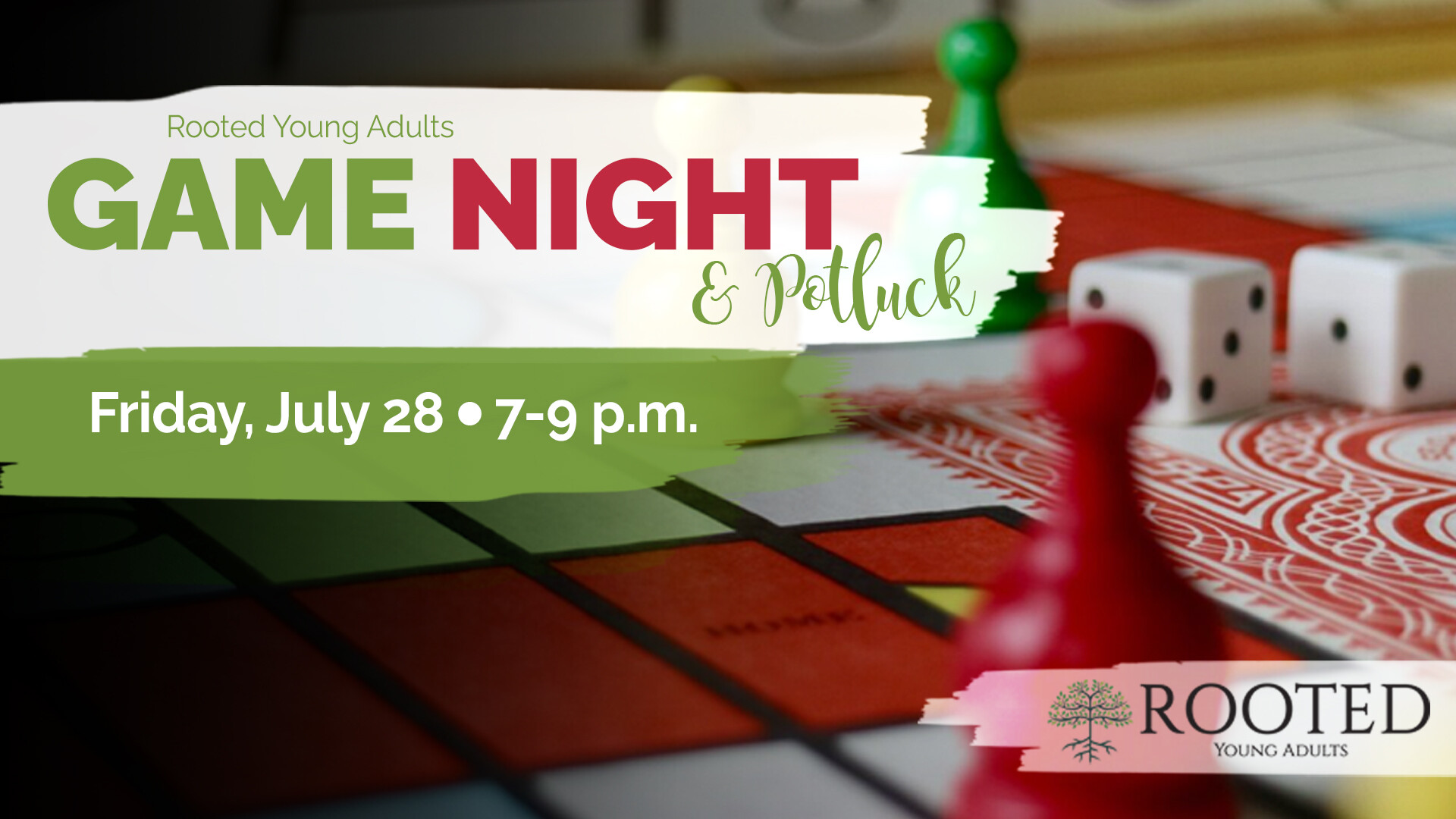 Rooted Young Adults Game Night & Potluck 