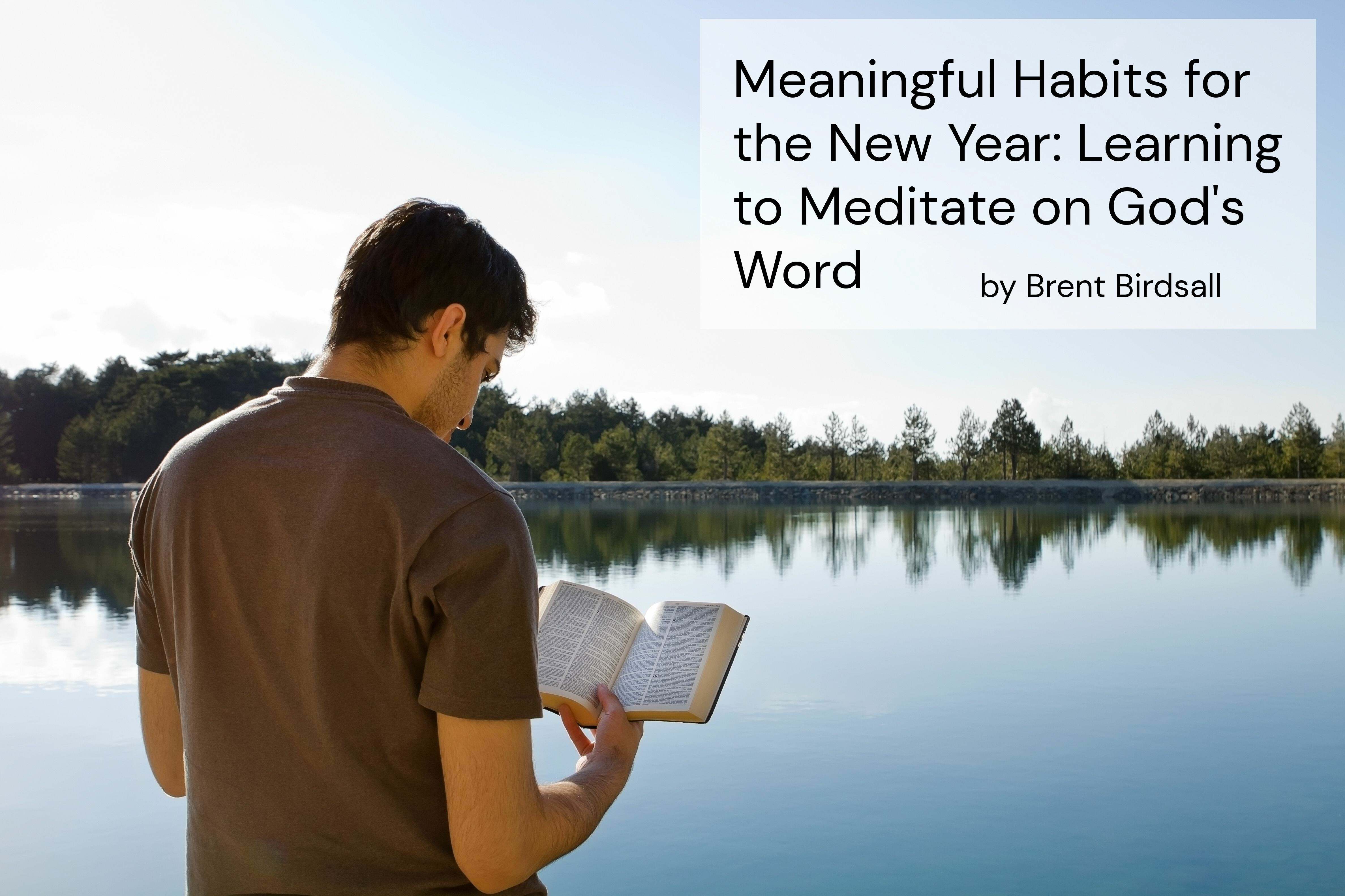 learning-to-meditate-on-God's-Word