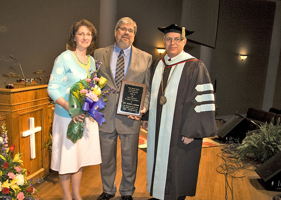 Rev. Addison awarded Mitchell ministry award