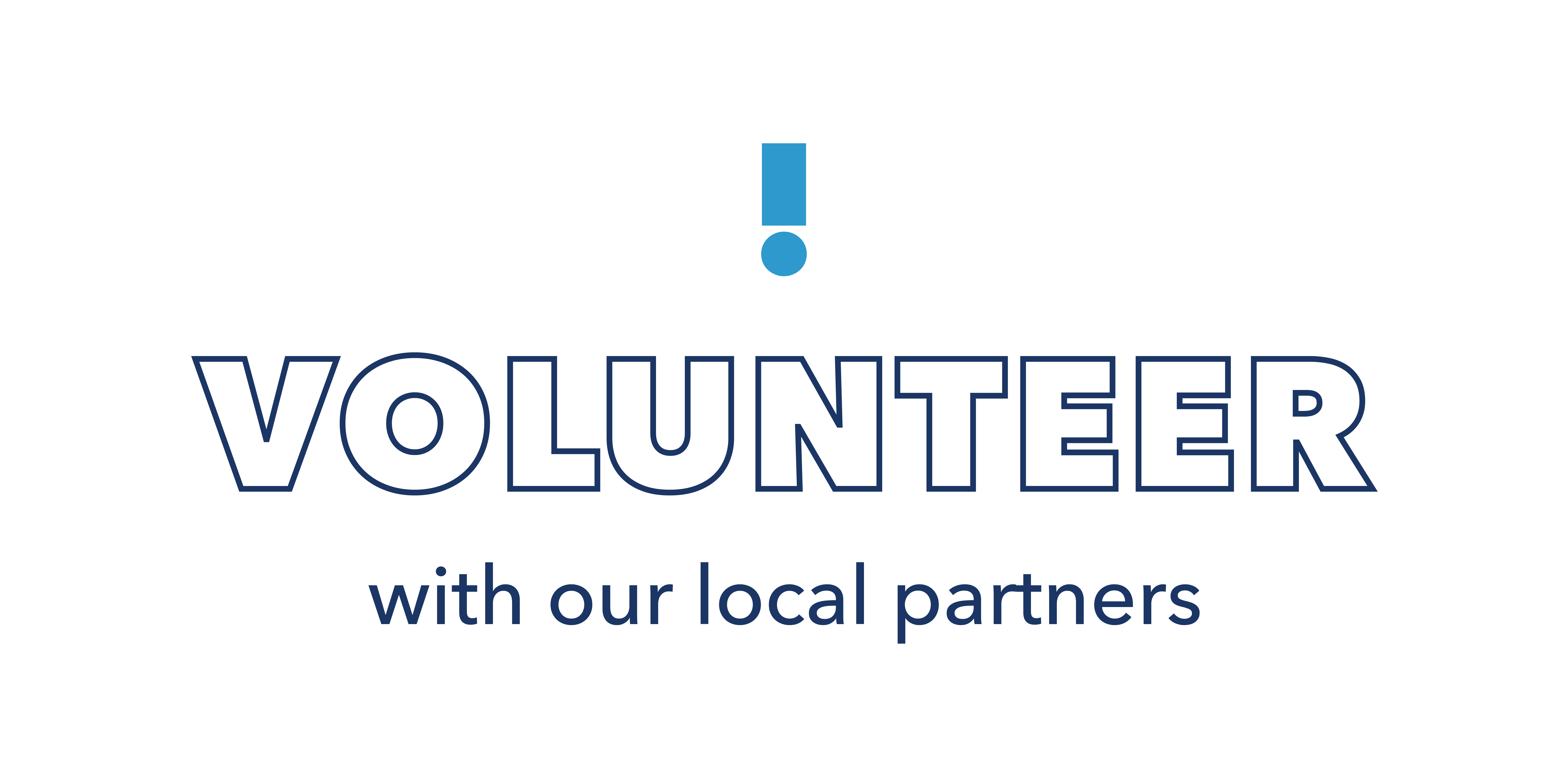 Volunteer with our local partners!