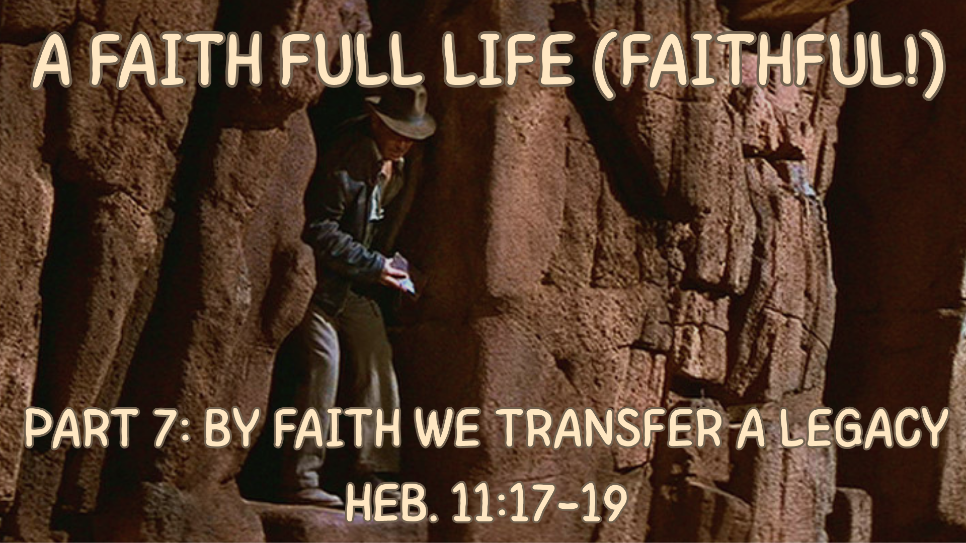 Part 7: We Transfer A Legacy | September 27, 2026