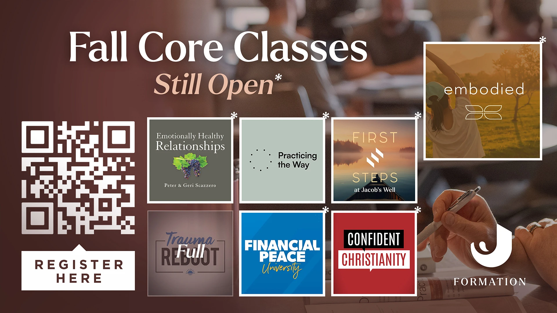 Fall Core Classes