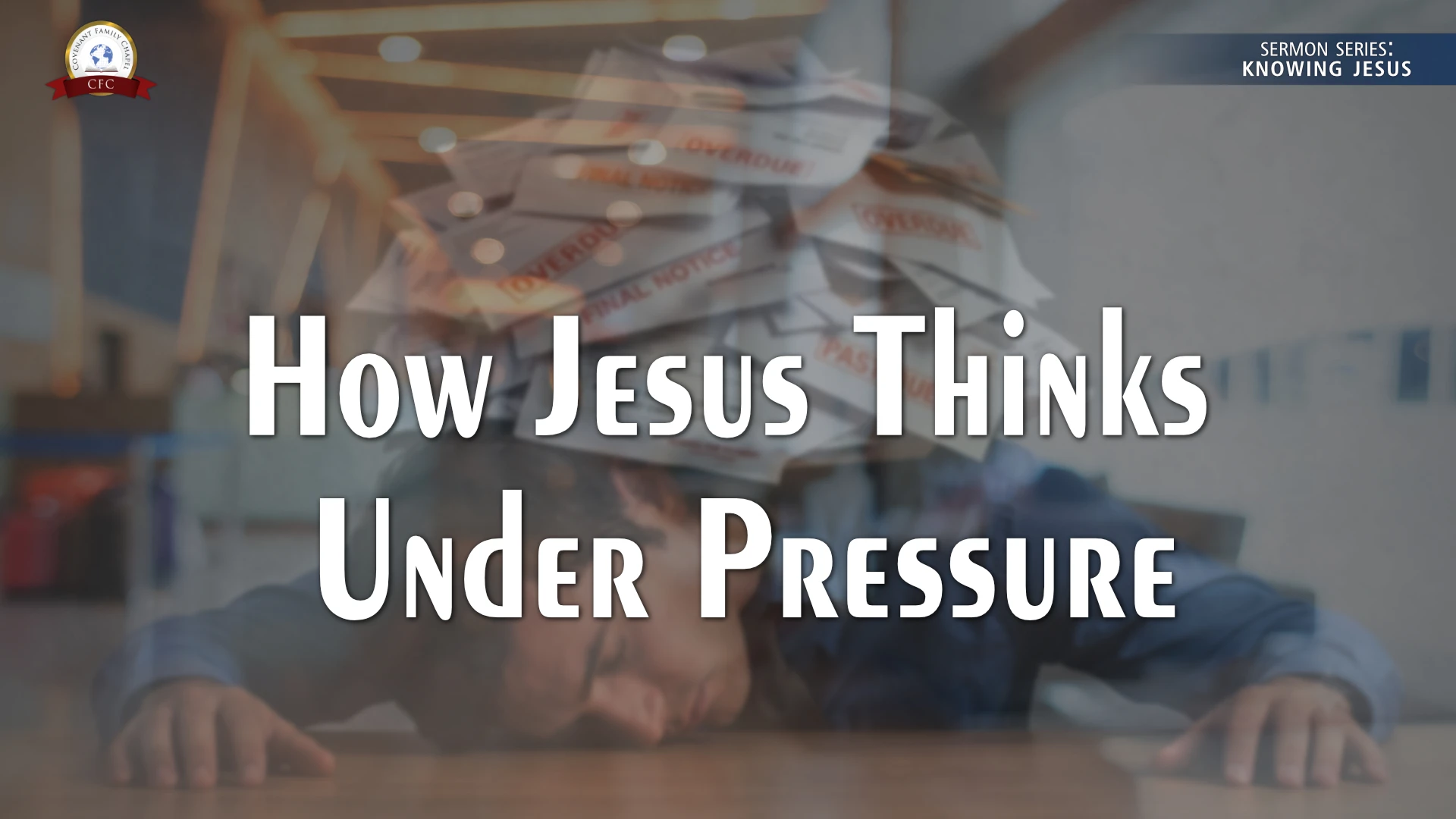 How Jesus Thinks Under Pressure