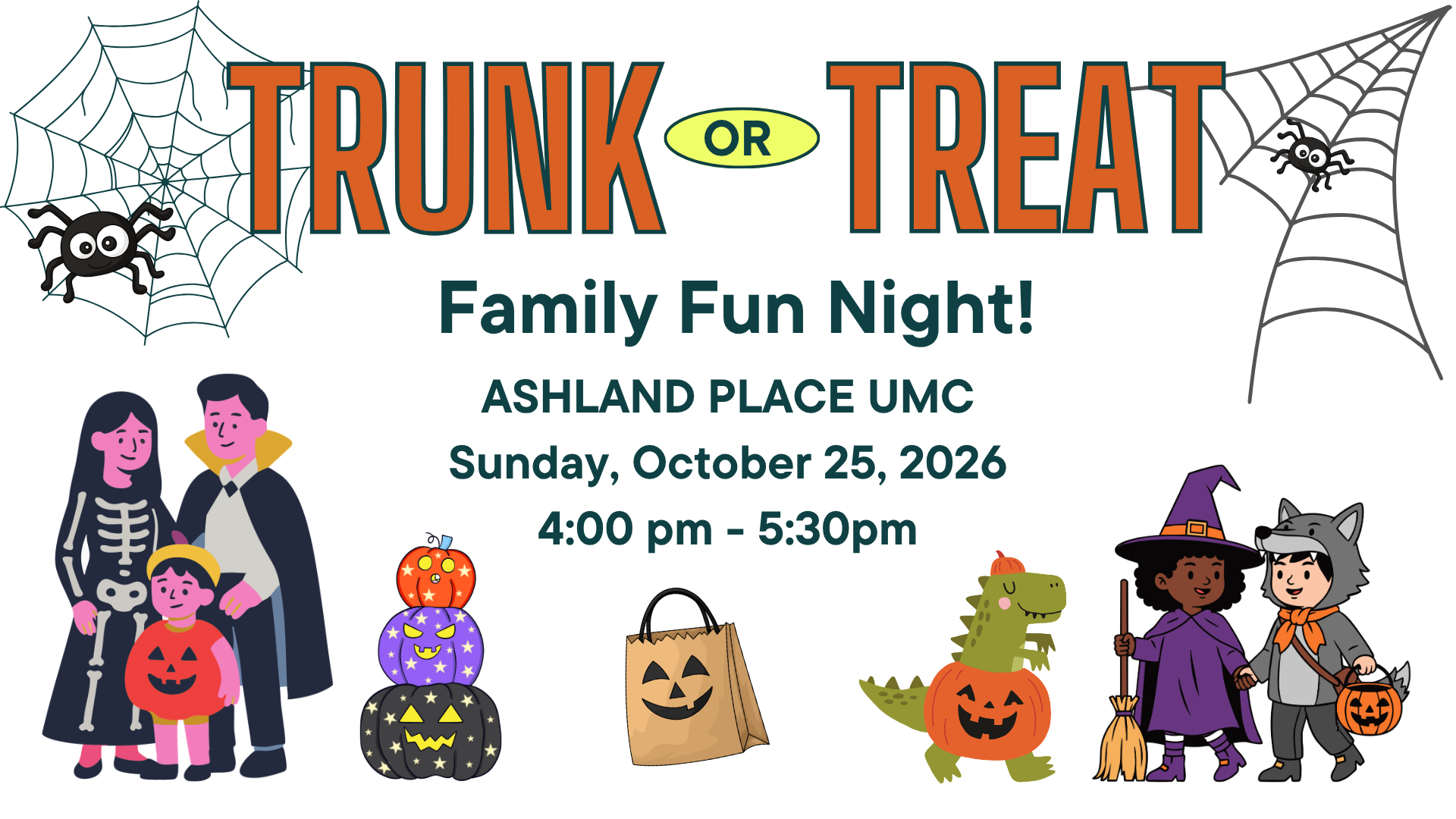 Trunk or Treat Family Fun Night