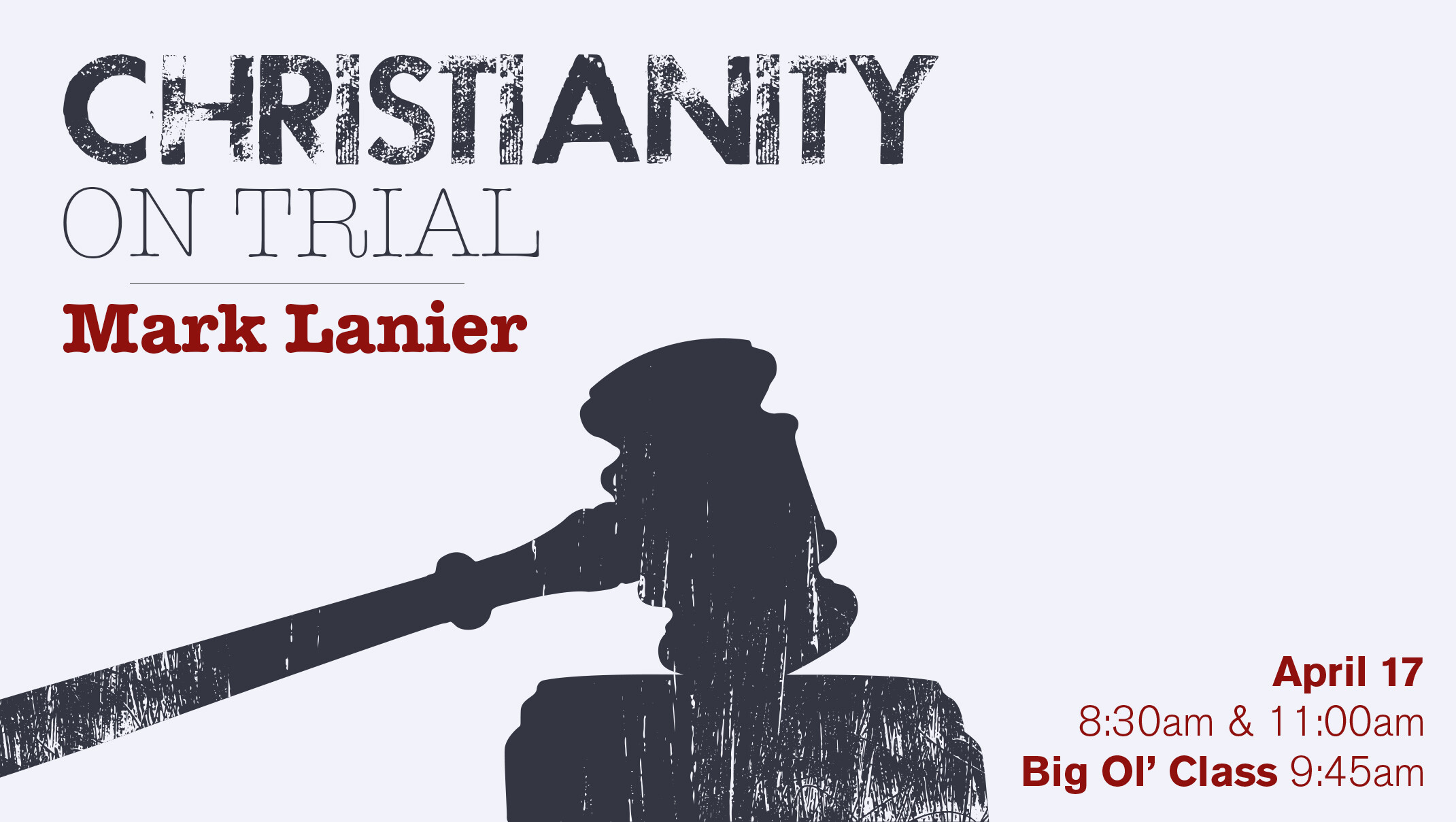 Christianity on Trial