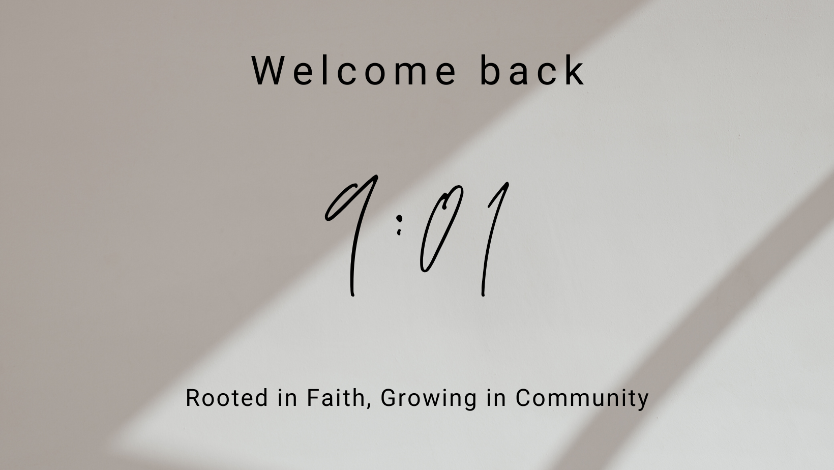 9:01 Resurrected, Enthusiastically!