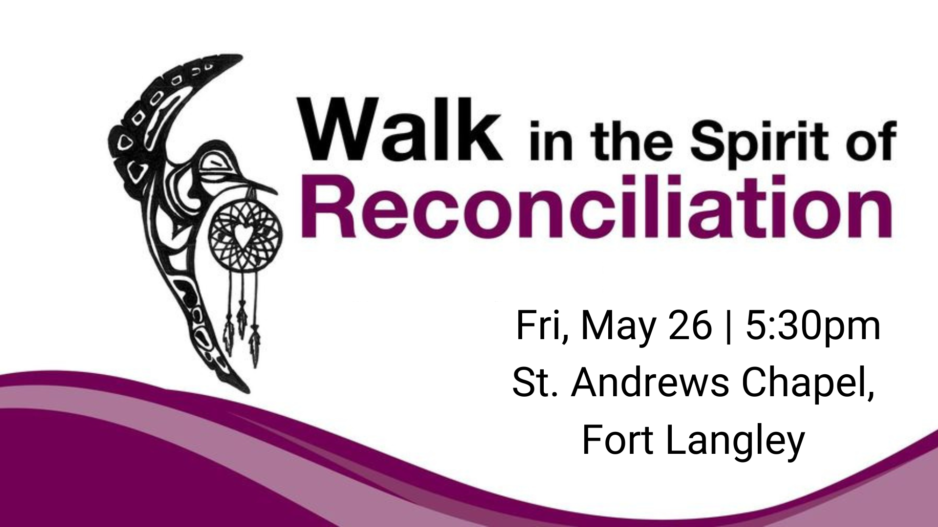 Walk in the Spirit of Reconciliation